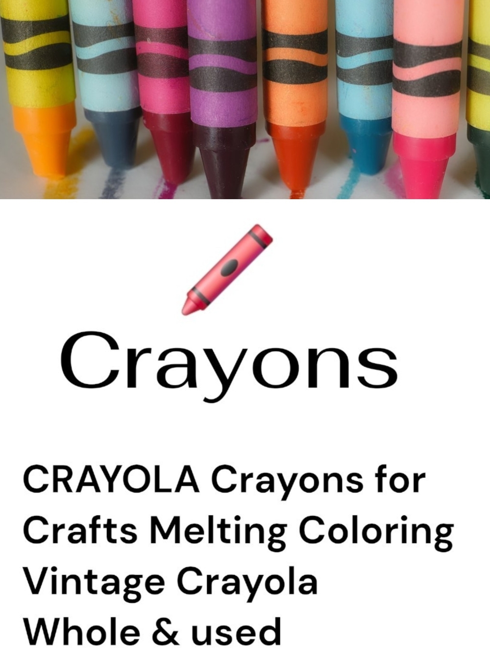 2 Pounds Crayola Assorted Crayons Yellow Orange Blue Pink‎ Purple Green Red Etc
